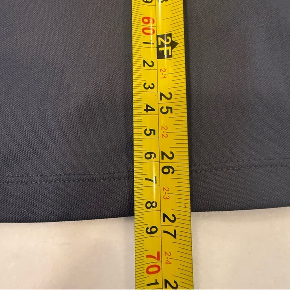 J Lindeberg Men's Performance Polo Shirt Dark Grey Neon Green Logo Sz L NWOT - Picture 7 of 11